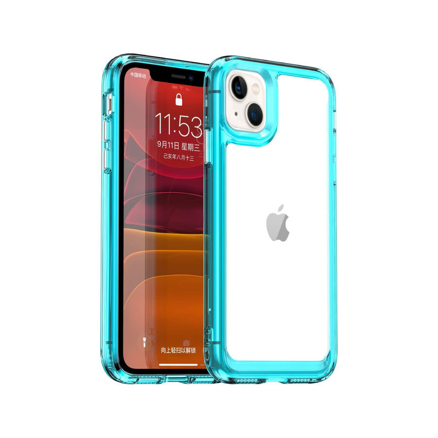 Cover TPU Turquesa - iPhone 14 Plus
