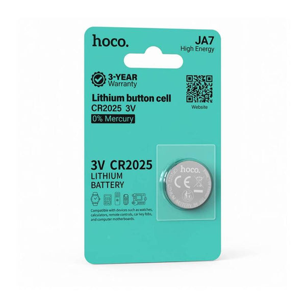 Pila Litio CR2025 Hoco JA7 - 1 unidad