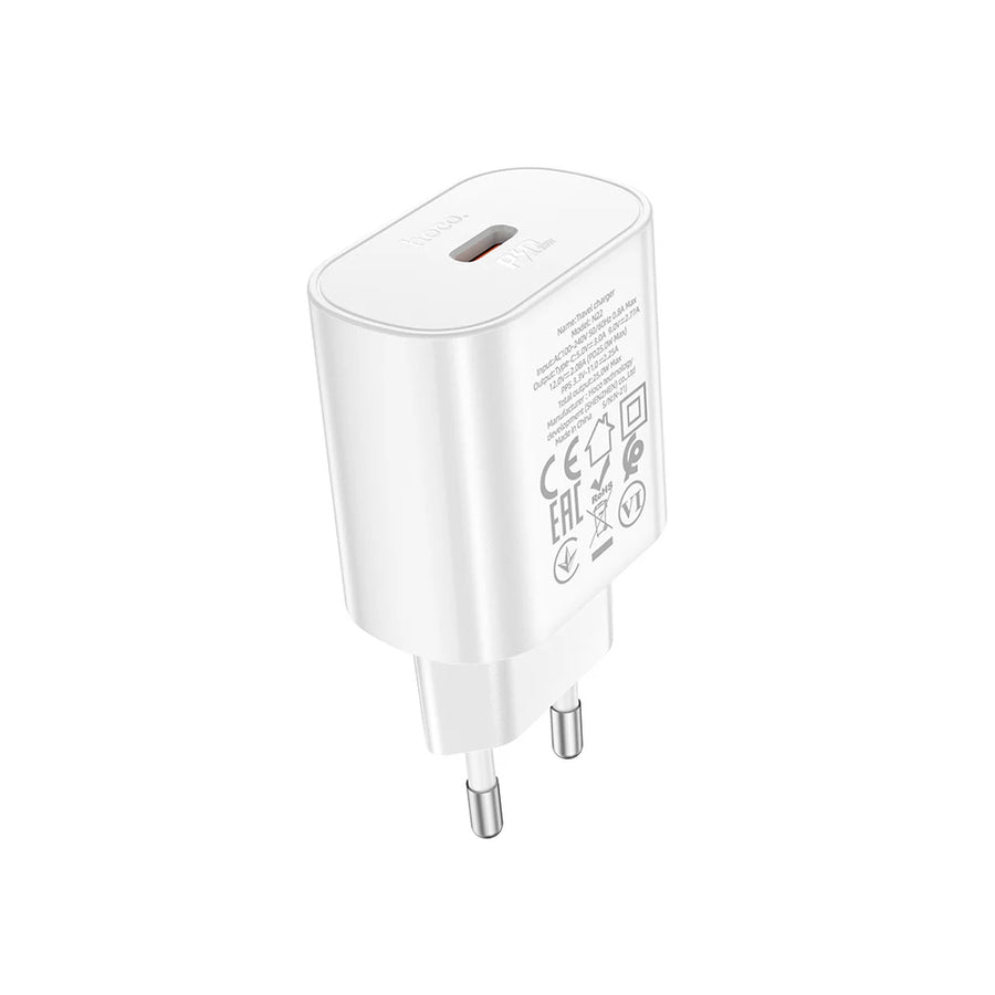 Cargador de Pared USB-C PD 25W Hoco N22