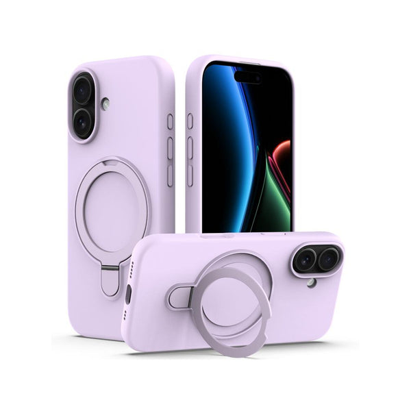 Silicona MagSafe Violeta con Anillo iPhone 17
