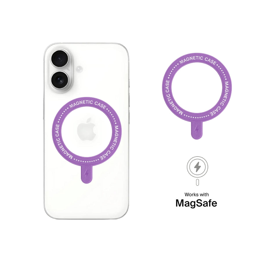 Aro Adhesivo Magnético MagSafe Violeta