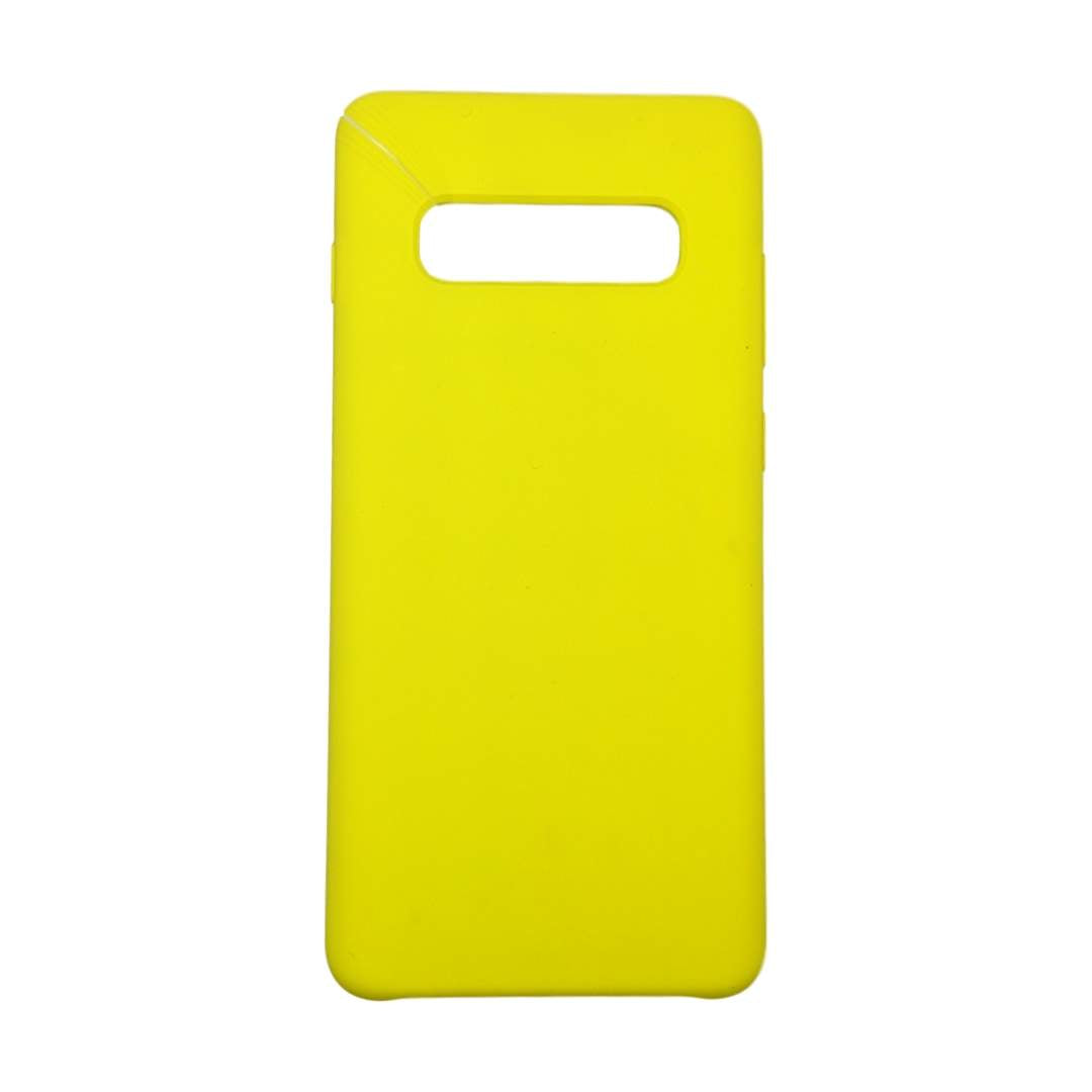 Silicona iCase Amarillo  - Samsung S10 Plus
