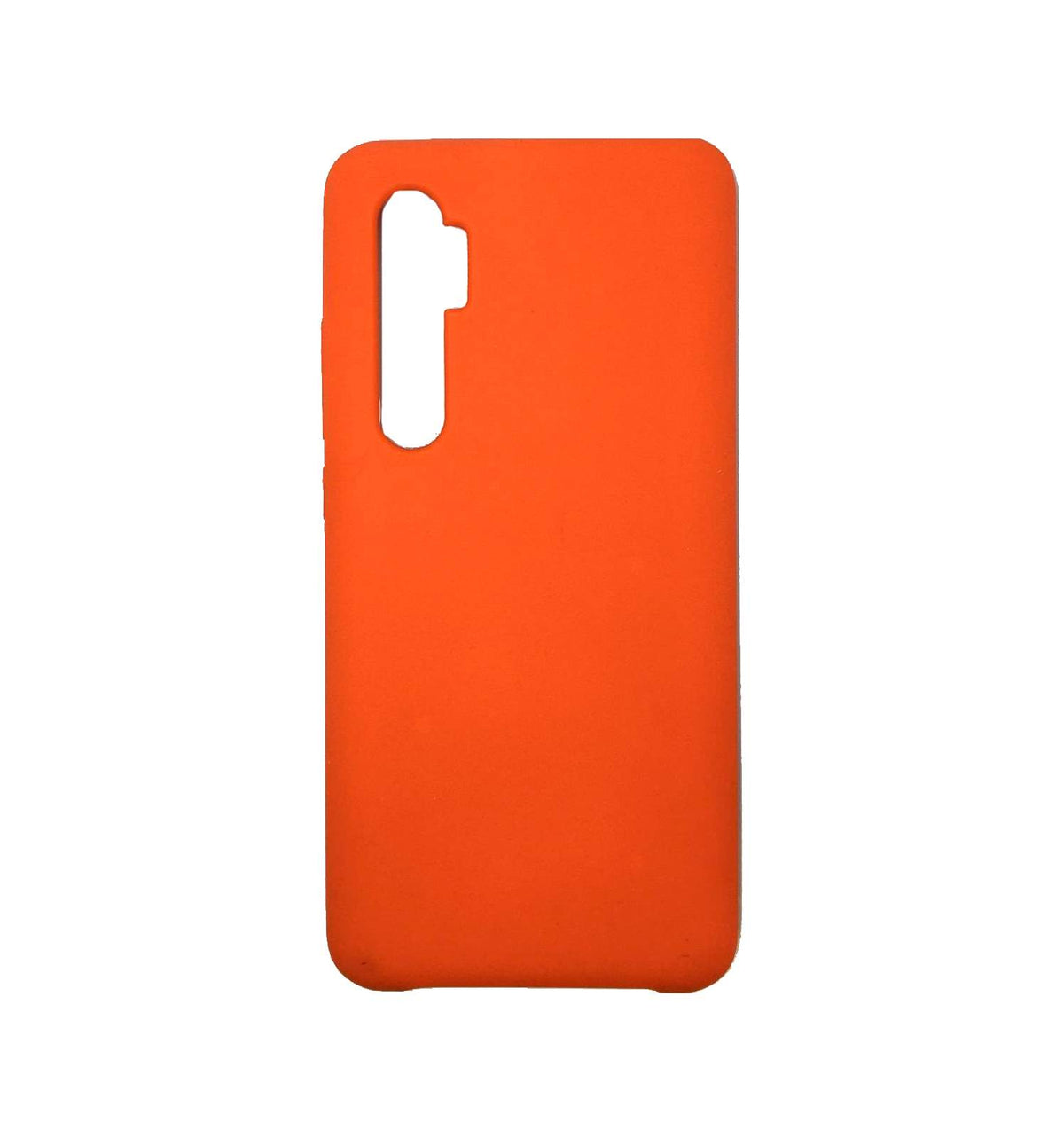 Silicona iCase Naranja Xiaomi Mi Note 10 Lite