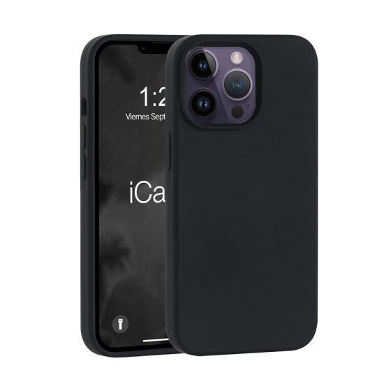 Silicona iCase Negro - iPhone 15 PRO MAX