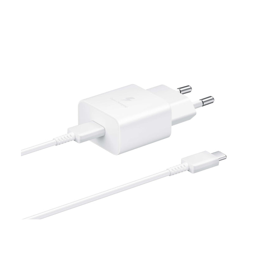 Pack Cargador de Pared 15W Tipo C Samsung Blanco