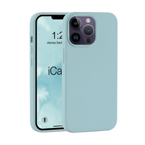 Silicona iCase Turquesa - iPhone 12 PRO MAX