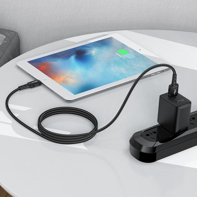 Cable Acordonado Lightning iPhone / iPad Acefast C4-02