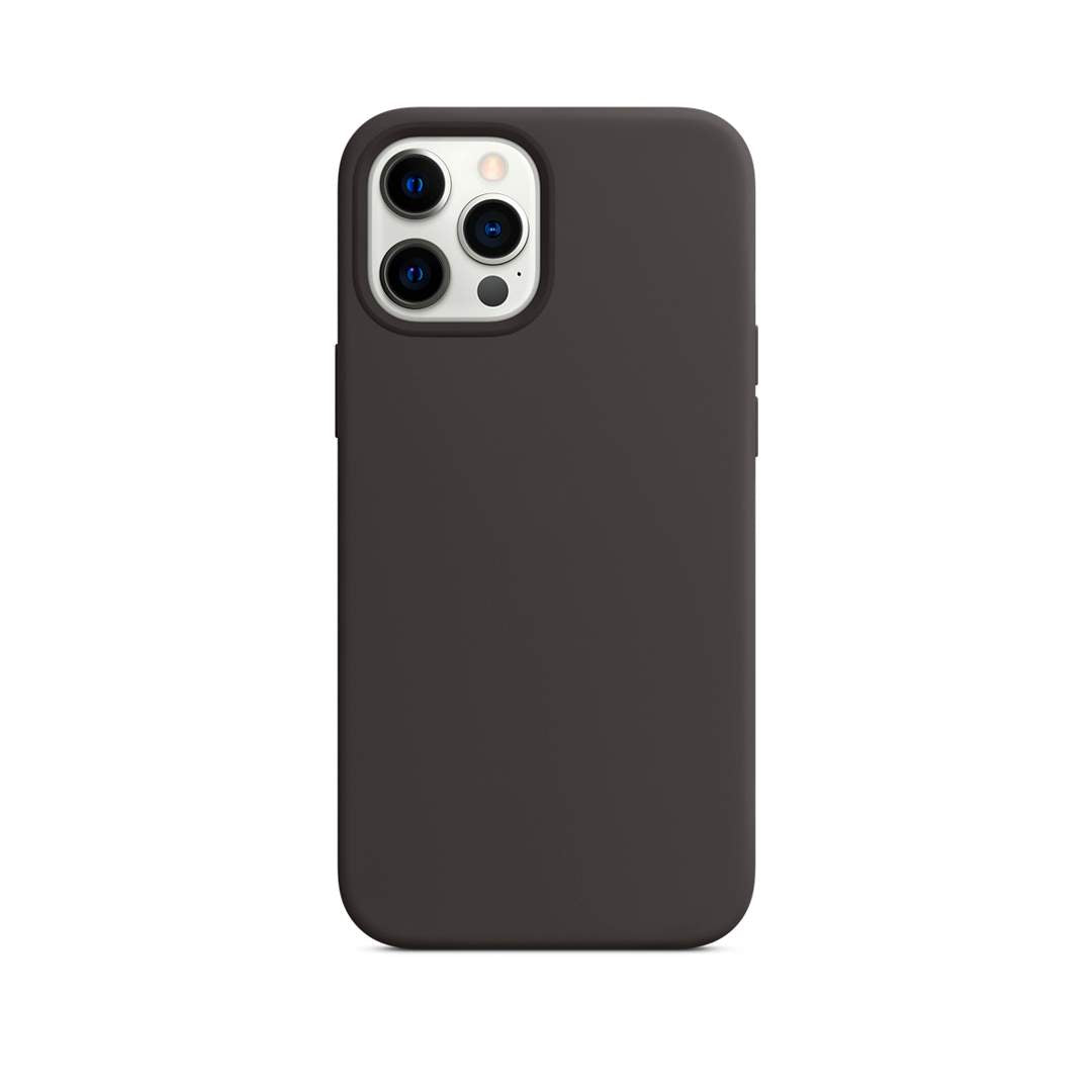 Silicona iCase Negro - iPhone 12 PRO MAX