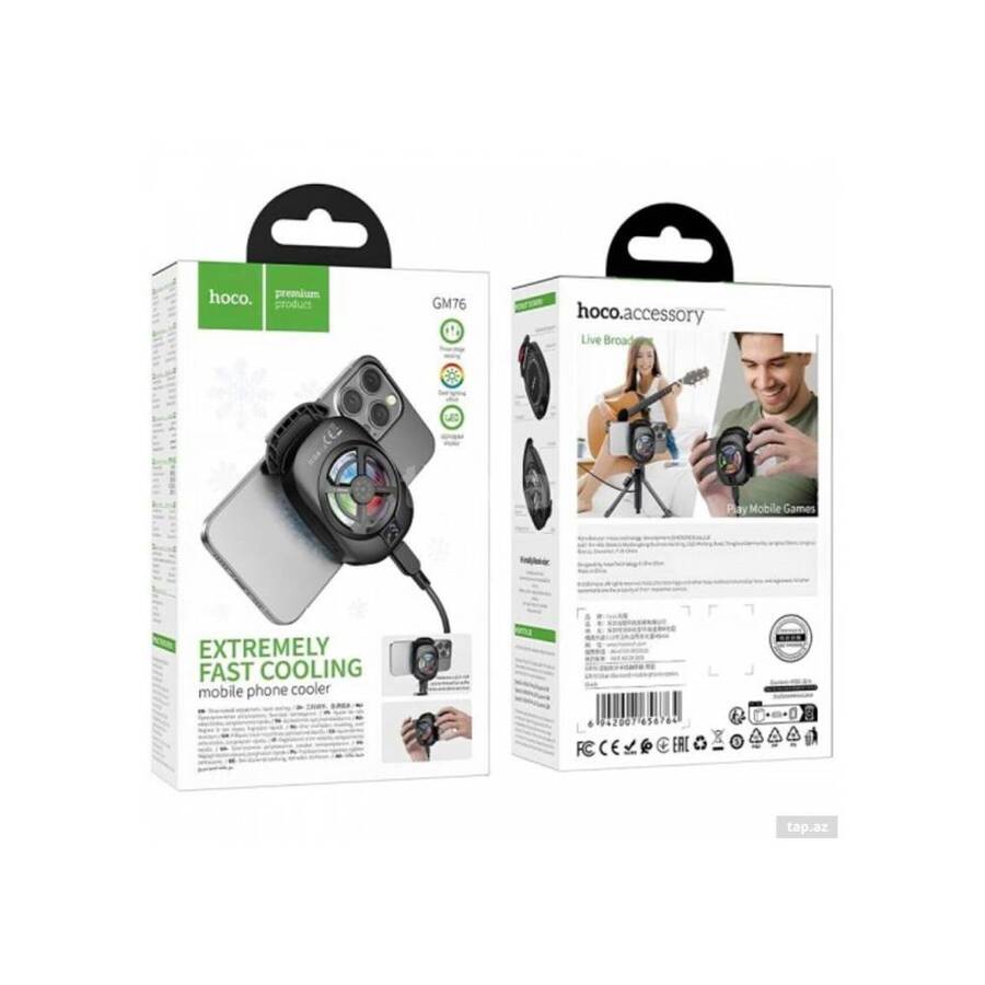 Ventilador enfriador de Celular HOCO GM76