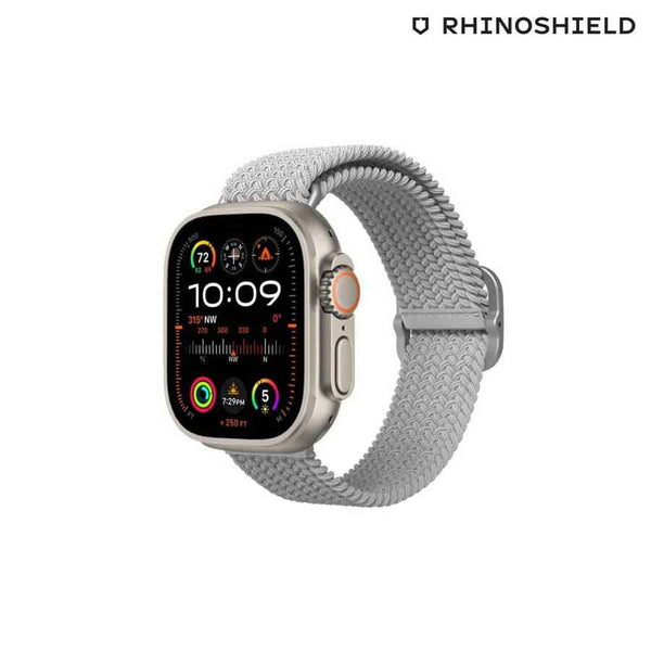 Malla Tela Rhinoshield Apple Watch 42/44/45/49 mm Gris