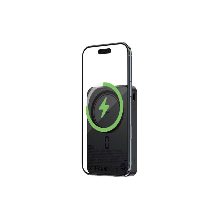 Bateria Externa MagSafe 10000mAh 22.5W Acefast M31 Negro