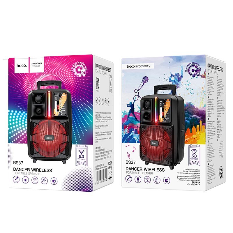 Parlante Portable con Micrófono Hoco BS37