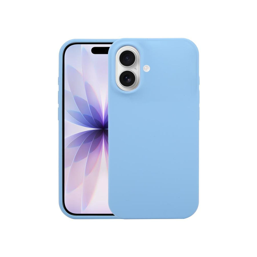 Silicona Celeste iPhone 16