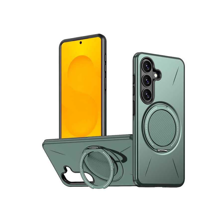Carcasa Aura MagSafe Verde con Soporte Samsung S26