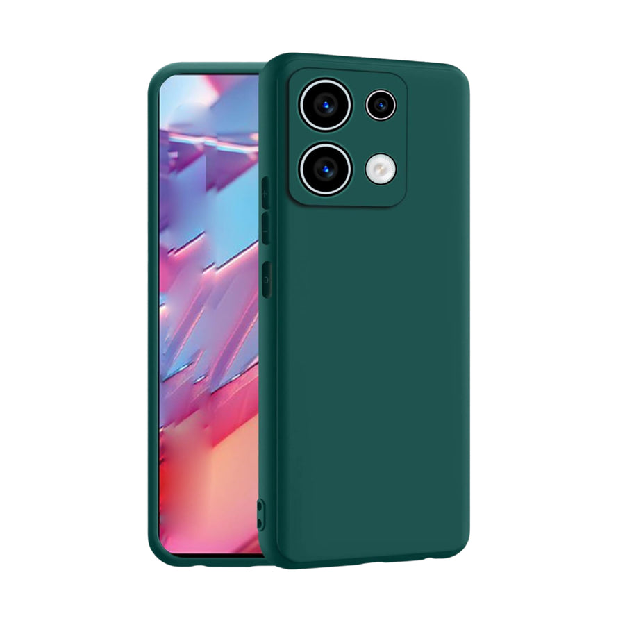 Silicona iCase Candy Verde Oscuro - Xiaomi Redmi Note 13 5G