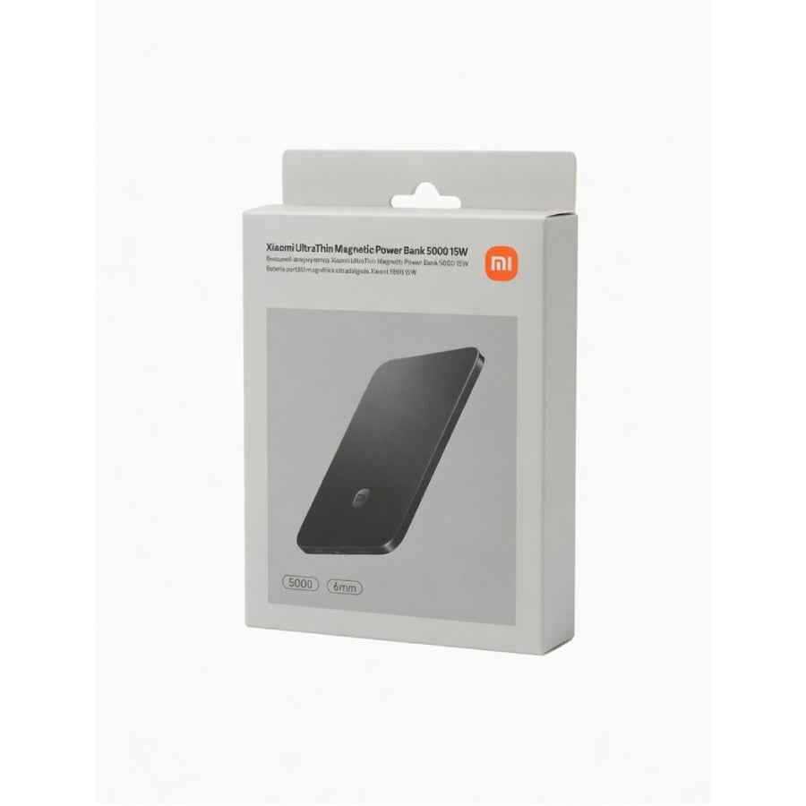 Batería Portátil Magnética Slim 5000mAh 15W Xiaomi Negro