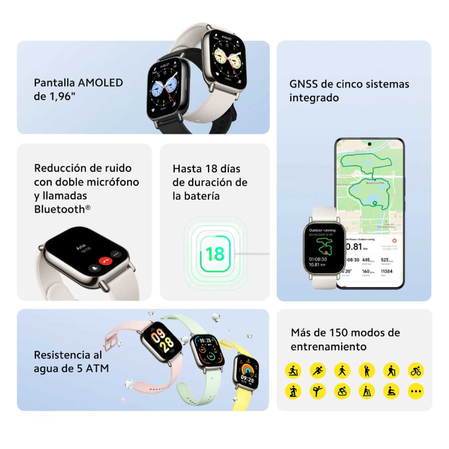 Reloj Xiaomi Watch 5 Lite Negro