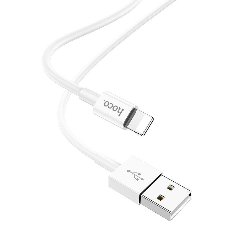 Cable Lightning Compatible Hoco X64 Blanco