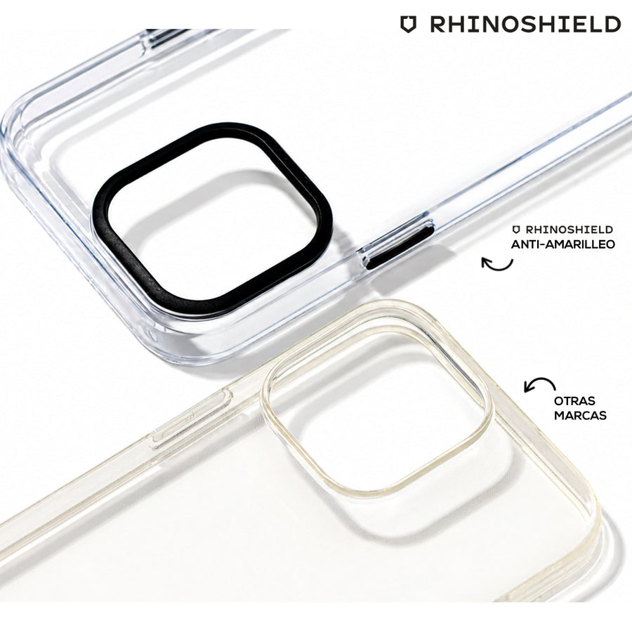 Carcasa Clear MagSafe Anti-Amarilleo Rhinoshield iPhone 17