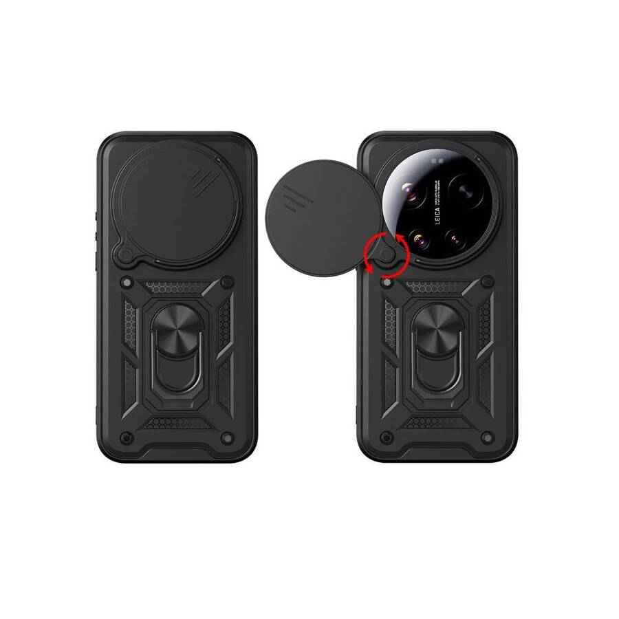 Extreme Armor Negro con Protector Cámara Xiaomi 17 Ultra