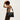 Bolso Puffer para Laptop hasta 14" Negro Metalizado