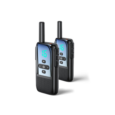 Walkie Talkie 2 unidades LED Display Rtako S700