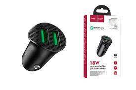 Adaptador Auto 2 USB Carga Rápida Hoco Z39
