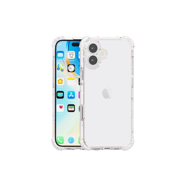 Cover Gel Borde Brillo iPhone 17