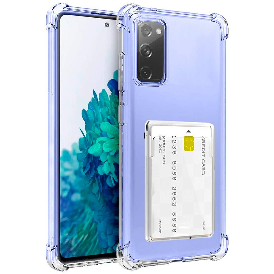 Carcasa Transparente con Porta Tarjetas - Samsung S23 Plus - iCase