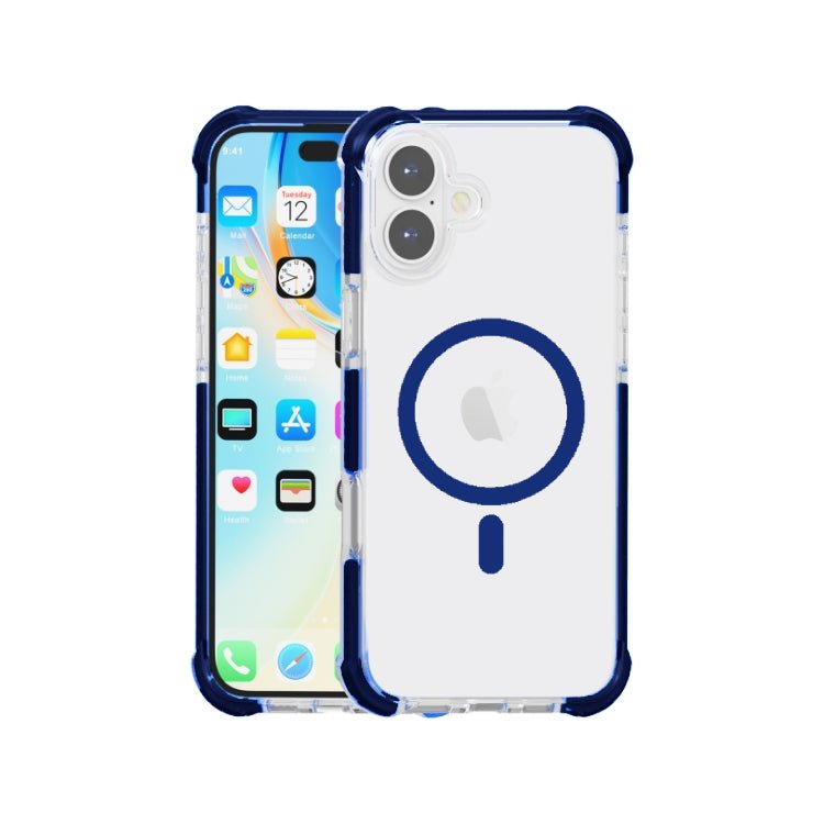 Cover Gel Magsafe Azul - iPhone 16 Plus - iCase