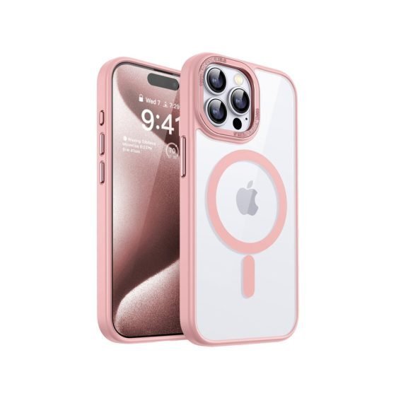 Cover Magsafe Rosado - iPhone 14 PRO - iCase