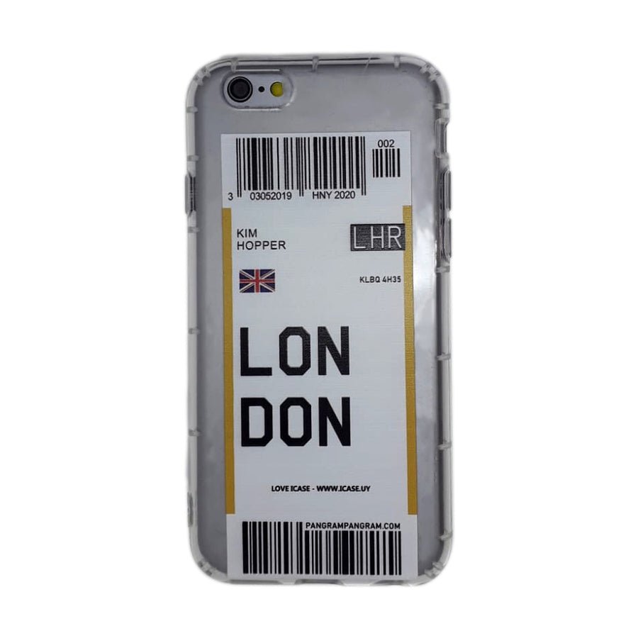 London Boarding Pass - iPhone 6 / 6S - iCase