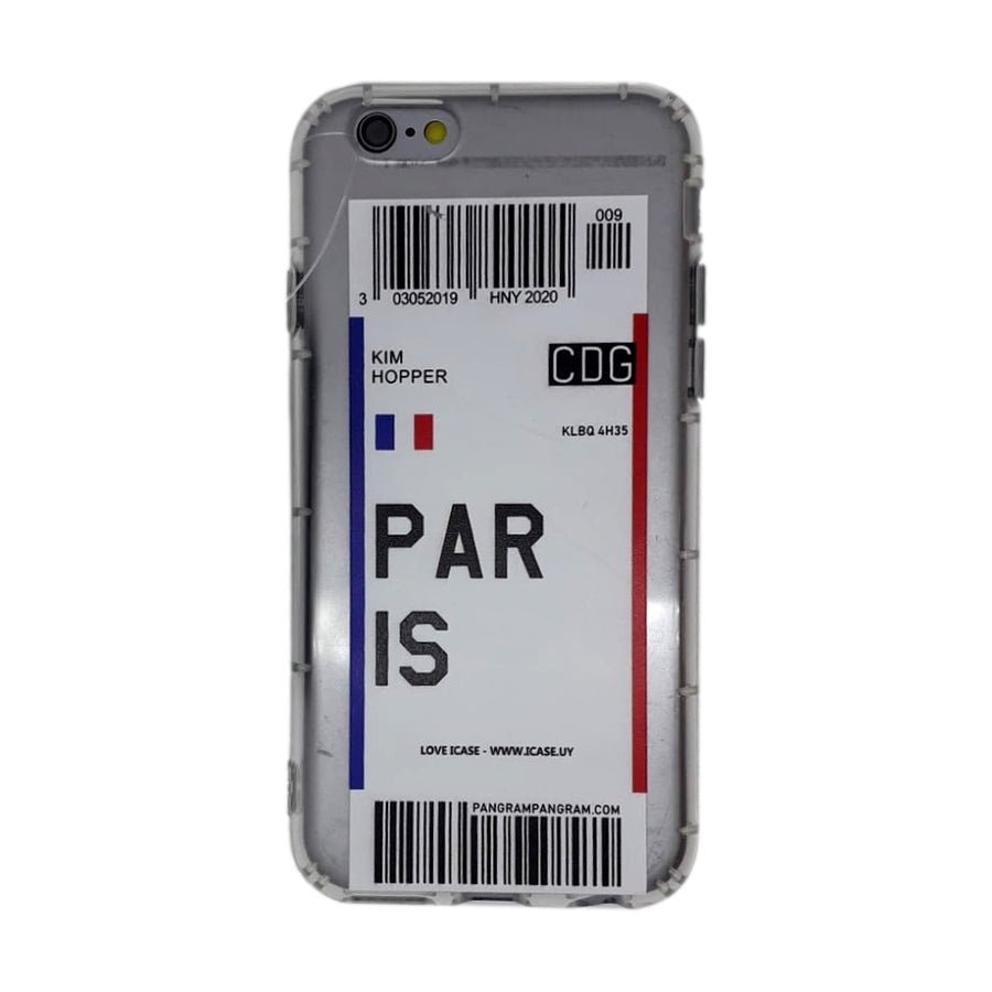 Paris Boarding Pass - iPhone 6 / 6S - iCase