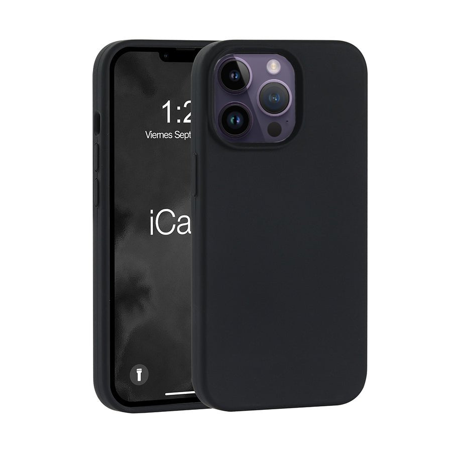 Silicona iCase Negro - iPhone 14 PRO MAX - iCase