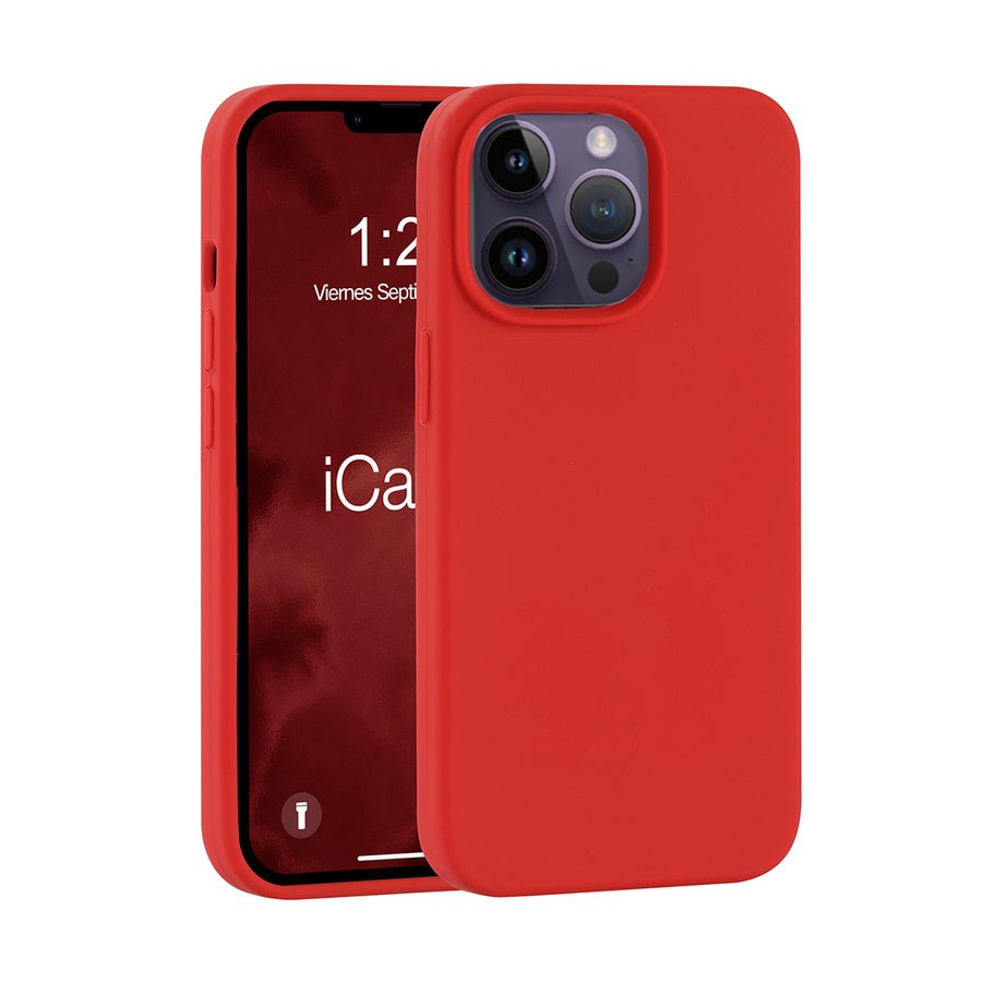 Silicona iCase Rojo - iPhone 14 PRO MAX - iCase