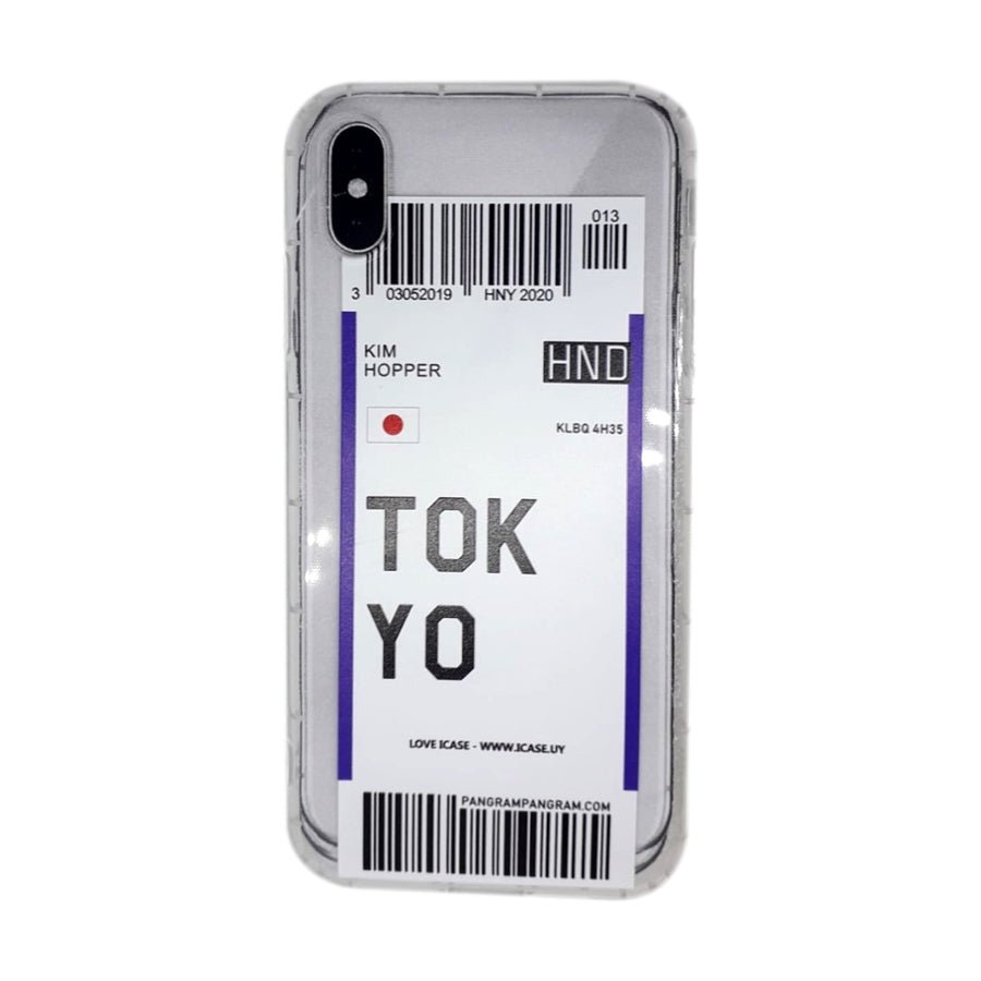 Tokyo Boarding Pass - iPhone XS MAX - iCase