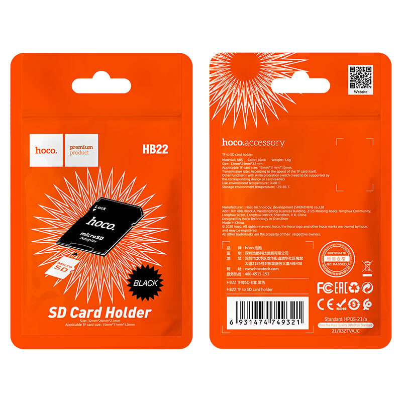 Cartão de Memória 16gb Micro SD HC com Adaptador - Hoopson - Papelex