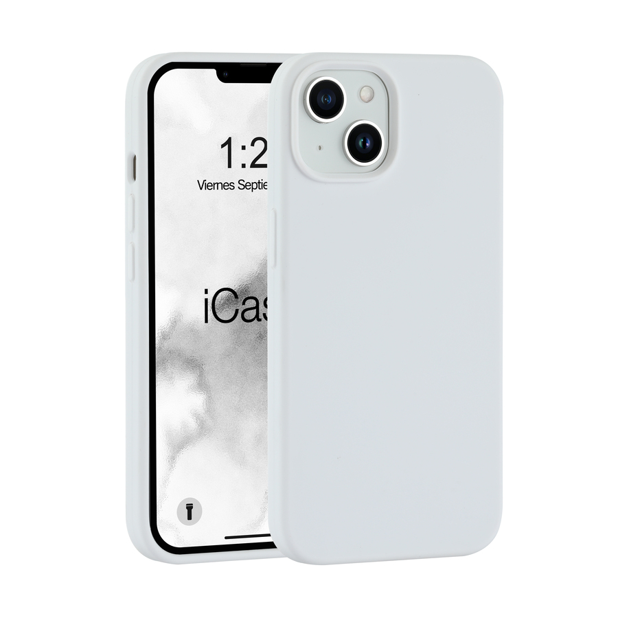 Protector Cámara Brillo Plateado – iPhone 14 / 14 Plus – iCase Uruguay