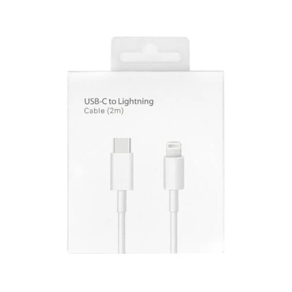 Cable USB-C a Lightning 2 metros Original Apple MQGH2AM/A – iCase Uruguay